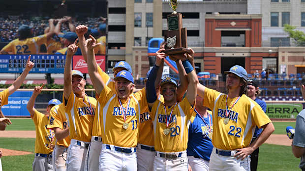 Russia Lincolnview baseball Jeff Harwell12